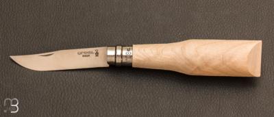 Couteau Opinel N8  sculpter en rable