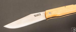   Couteau Pallarès Solsona pompe arrière buis et lame inoxydable