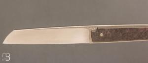 Couteau " Raven " fixe par Petr Hofman - Zirconium et N690