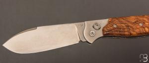 Couteau " Safari " par Éric Parmentier - Frêne et RWL34