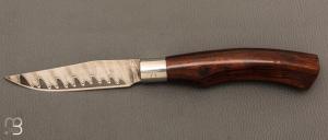  Couteau " Sgrigua " par Roberto Ottonello - Bois de fer et Damas