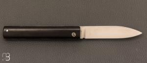  Couteau " Snard " par L'Olonnois - Ebène Royal