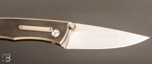   Couteau " Urban Scandi " par Petr Hofman - Titane et RWL34