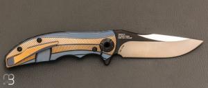 Couteau " ZT.0606CF  " Edition limitée #0168 design de RJ Martin par ZERO TOLERANCE