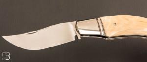   Couteau " slipjoint " par Honoré Vilain - RWL34 et ivoire de mammouth