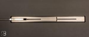    Dague " Skeletonized " liner lock par Petr Hofman - Zirconium et RWL34