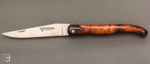   Couteau Laguiole pièce unique 12 cm par Laguiole en Aubrac - Bois de fer