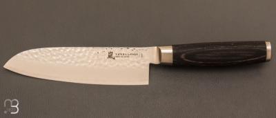    Couteau Japonais YAXELL gamme " Taishi " - Santoku 16,5 cm