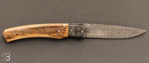    Le " 1820 Berthier " par Joël Grandjean - Ivoire de Mammouth et lame damas