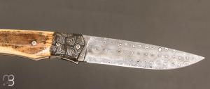    Le " 1820 Berthier " par Joël Grandjean - Ivoire de Mammouth et lame damas