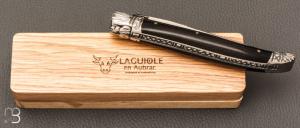   Couteau "Coquille 12 cm " par Laguiole en Aubrac - Ebène