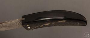 Couteau  "  Curni lame damas " par Alexandre Musso