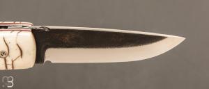 Couteau " Danang " par Citadel Dep Dep - Pomme de pin stabilisé