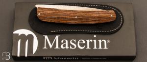 Couteau " GOURMET " pliant par MASERIN - Bocote