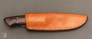 Couteau " Integral Gut Hook " par Dietmar F. Kressler - Ironwood - RARE