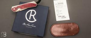 Couteau " Large Sebenza 31 2024 Annual Purple Heart Wood " de Chris Reeve - L31-1742 - RARE