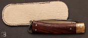 Couteau "Le Forester" cocobolo par Laurent Gaillard