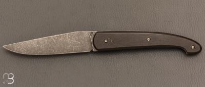 Couteau " Le Passager " de Pierre Thomas - Atelier Odae - Bronze noirci