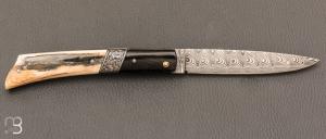    Couteau  "  Mandrin  " de collection par Philippe Voissière 