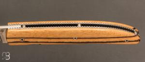    Couteau " Nautilys " Ébène royal par Pascal Renoux