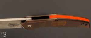  Couteau " Rowdy HiTech " par Gerry McGinnis design Tashi Bharucha