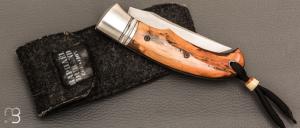 Couteau " Ryan's  " custom par Raphaël Durand - Mammouth et Suminagashi