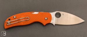  Couteau Spyderco SAGE 5 FRN et CPM-REX 121 - C123BORP
