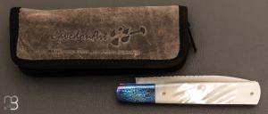   Couteau  "  Sfilato slipjoint  " par Carlo Cavedon - CavedonArt