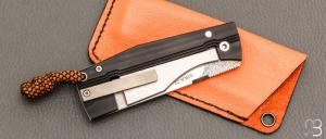   Couteau " Sika " custom par Torpen Knives - Jérôme Hovaere - G10 et D2