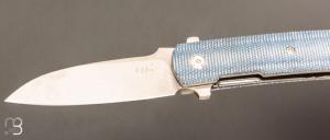   Couteau " Ulys First Run "  - Collaboration Stéphane Espi et Maxknives - MKES1BL