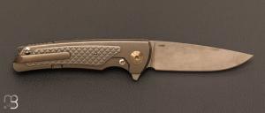    Couteau " Wave " Titane et M390 par Reate Knives