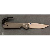 Couteau Grand Sebenza 21 Drop Point - Gaucher