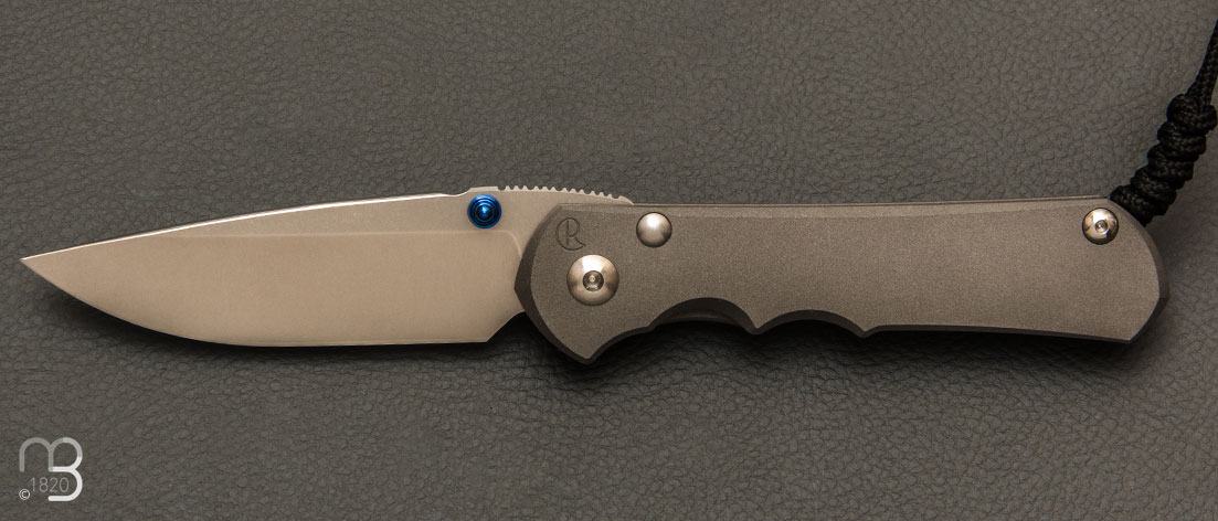 Couteau " Inkosi Large " Plain Drop Point par Chris Reeve