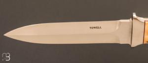   Dague intégrale mammouth et ATS-34 par Dwight Towell