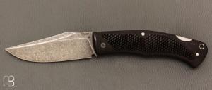    Couteau " BAD ASS " custom lock-back par Raphaël Durand - G-10 et RWL34