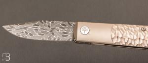 Couteau " BRLW Meteorite Damast " par Böker Solingen - 110373DAM