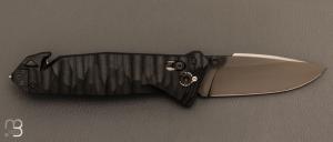 Couteau pliant C.A.C. S200 - Armée Française - PA6 FV noir