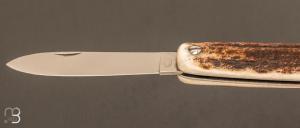    Couteau " Canif  " 1 pièce par J. Mongin - Bois de Cerf