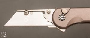  Couteau " Elementum Utility " de Civivi - Grey Aluminium