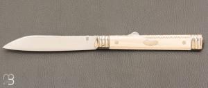  Couteau " Grand Marquis " par Romain Alvarez - ivoire de mammouth et RWL34