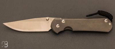   Couteau  "  Large Sebenza 31 Plain  " de Chris Reeve - L31-1014-005 