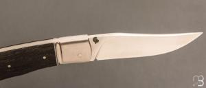    Couteau " Lock-Back " custom par Grégory Picard - Morta et S45VN