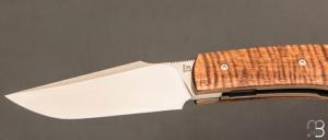   Couteau " New Hardy " custom par Rémi Lavialle - Koa et RWL34