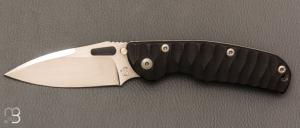  Couteau  "  Officer G10 Black  " custom par Sacha Thiel
