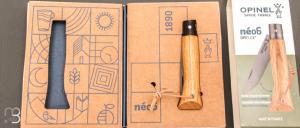  Couteau Opinel Néo6 chêne black "Opiflex®" - Chêne et lame acier inoxydable
