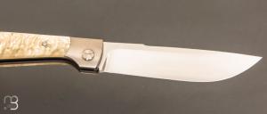  Couteau " Ox " par Petr Hofman - Bœuf musqué et RWL34