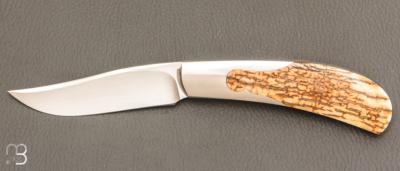    Couteau "Persian Lanny" custom de Jean Baptiste Leveque - Ivoire de mammouth