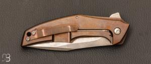  Couteau " Rowdy HiTech " par Gerry McGinnis design Tashi Bharucha