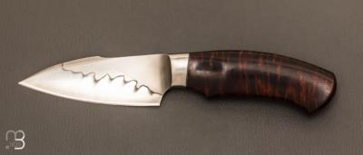 Couteau " Semi intégral  " fixe par David Lespect - Gidgee C105