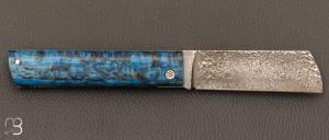   Couteau " Snard " par Tom Fleury - Bouleau madré stabilisé